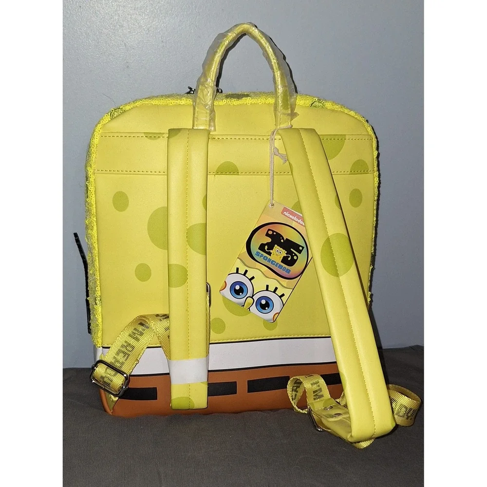Loungefly SpongeBob SquarePants 25th Anniversary Sequin Mini Backpack NICBK0087